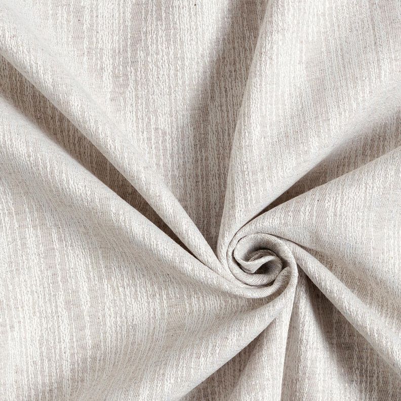 Tissu de décoration Jacquard tissu à motif abstrait recyclé – gris brume,  image number 3