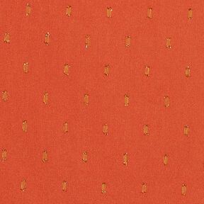 Tissu en viscose gouttes scintillantes – terre cuite, 