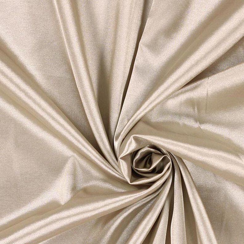 Stretch Satin – beige clair,  image number 1