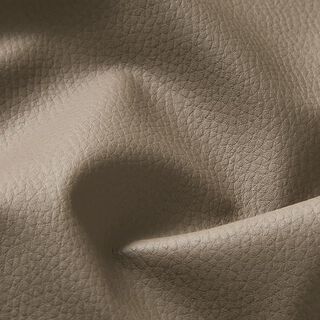 Tissu de revêtement Similicuir gaufré – taupe foncé, 