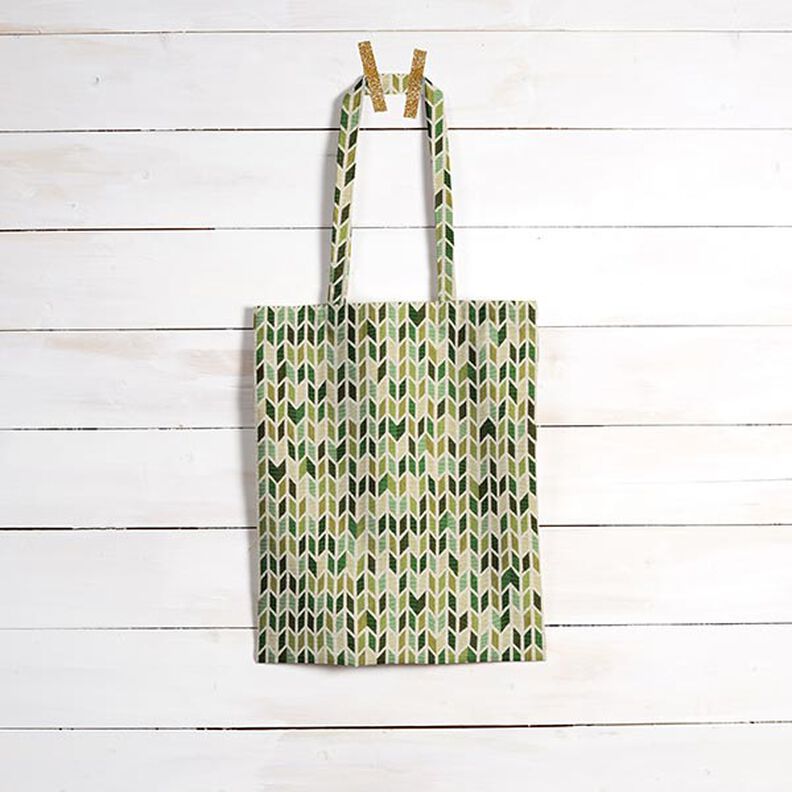 Jacquard Gobelin Zigzag – vert, image number 6