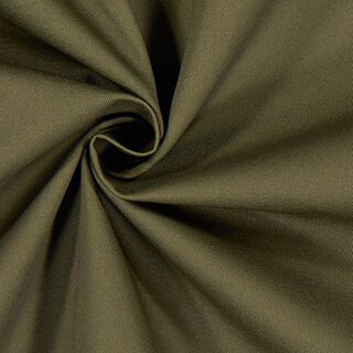 Sergé coton Uni – olive, 