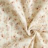 Tissu double gaze de coton Petites fleurs – écru,  thumbnail number 4