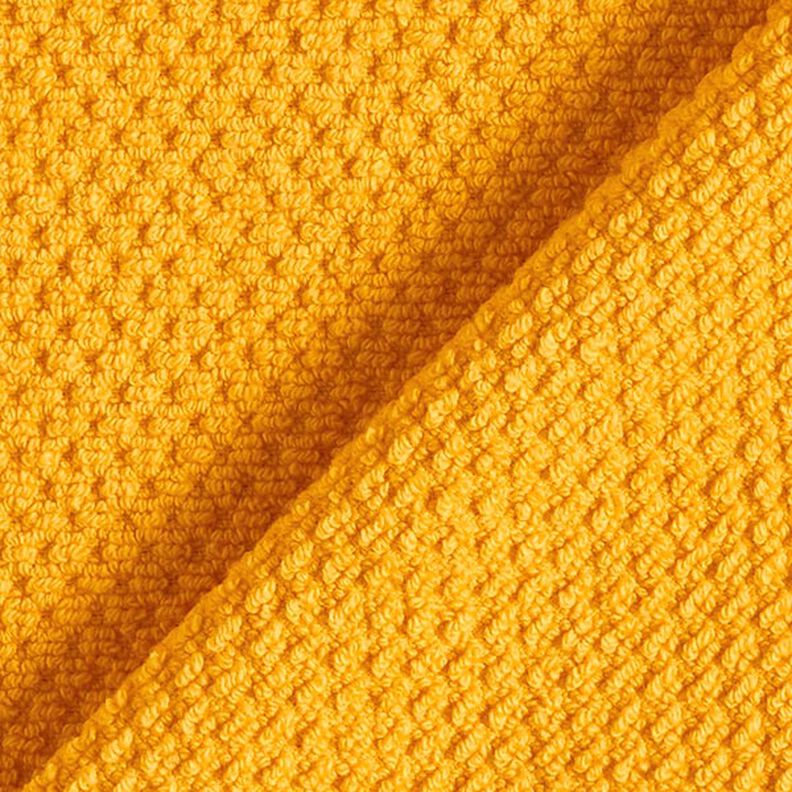 Tissu éponge Structure – jaune curry,  image number 3