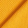 Tissu éponge Structure – jaune curry,  thumbnail number 3