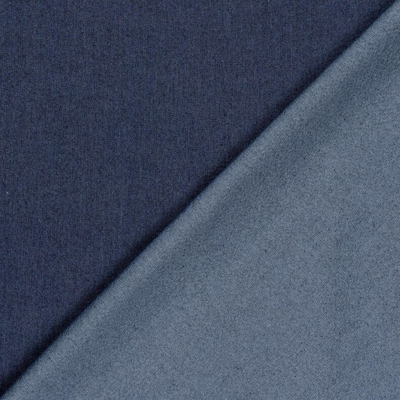 Denim de coton mélangé Seersucker – bleu marine,  image number 3