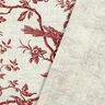 Lin de décoration Oiseaux – carmin,  thumbnail number 3