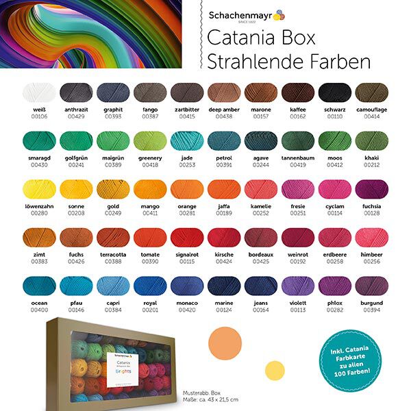 Catania Box Couleurs vives, 50 x 20g | Schachenmayr,  image number 3