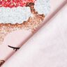 Jersey coton cerf scintillant endormi Panel | Glitzerpüppi – rosé/vieux rose clair,  thumbnail number 4