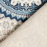 Tissu de décoration Semi-panama Mandala – bleu,  thumbnail number 4