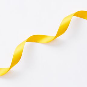 Ruban de satin [9 mm] – jaune soleil, 