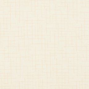Jersey de coton carreaux interrompus – crème, 