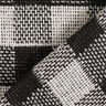 Tissu pour manteau à double carreaux – noir/blanc,  thumbnail number 5