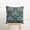 Tissu en coton Cretonne Vrilles de fleurs – sapin bleu/ivoire,  thumbnail number 7