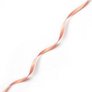 Ruban de satin [3 mm] – saumon, 