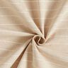 Tissu de décoration Canvas larges rayures recyclé – beige foncé,  thumbnail number 3