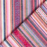 Tissu de décoration Jacquard Rayures pastel – rose/lilas,  thumbnail number 4