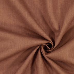Tissu de lin en ramie mélangée medium – marron, 