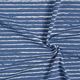 Jersey coton Bandes de gribouillage – bleu jean,  thumbnail number 3
