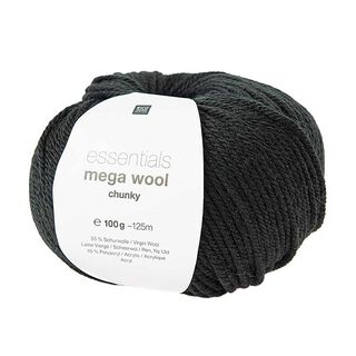 Essentials Mega Wool chunky | Rico Design – noir, 
