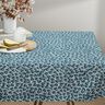 Tissu en coton Cretonne Feuilles abstraites – bleu océan/ivoire,  thumbnail number 8