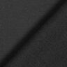 French Terry léger uni – noir,  thumbnail number 4