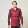Flanelle coton Carreaux – chili/indigo,  thumbnail number 6