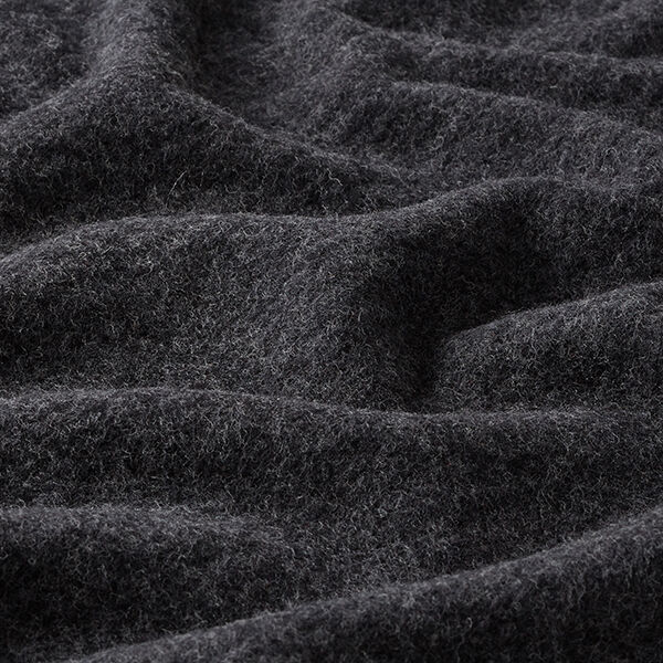 GOTS Polaire de laine mérinos kbT - laine biologique | Albstoffe – anthracite,  image number 3