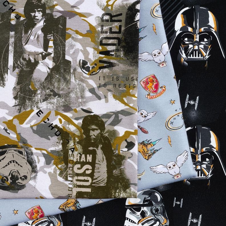 Jersey coton Camouflage | Star Wars – écru,  image number 5