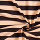 Jersey viscose Rayures horizontales – noir/abricot,  thumbnail number 3