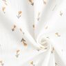 Tissu double gaze de coton Petite fleur – ivoire,  thumbnail number 3