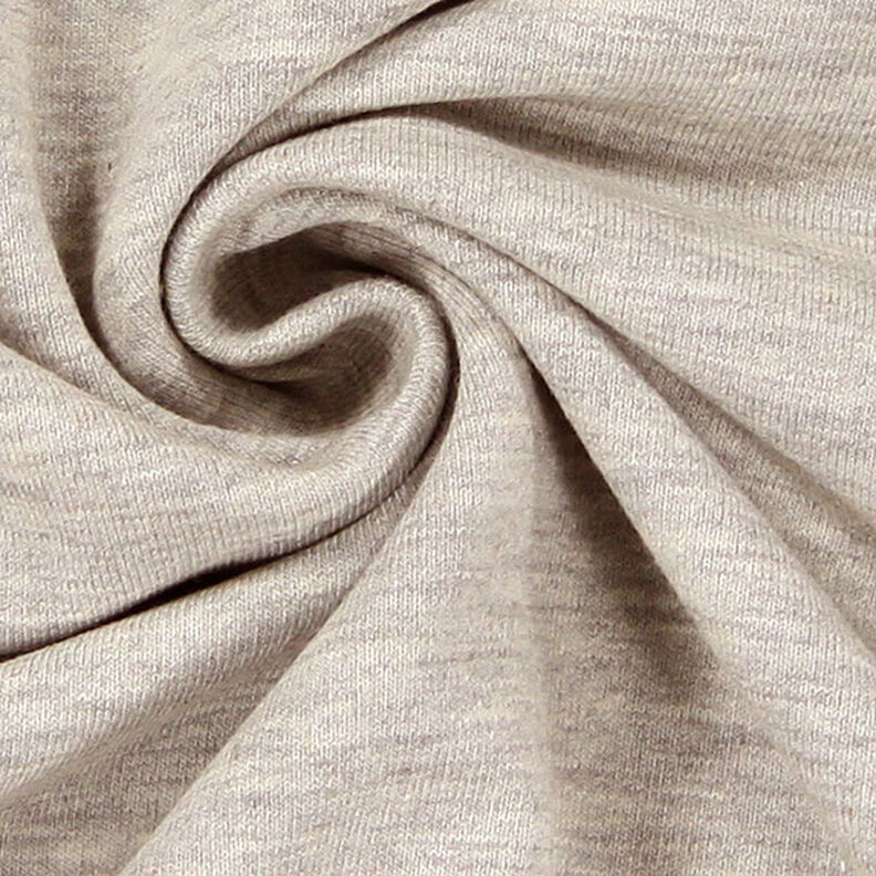 French Terry léger chiné – gris clair,  image number 2