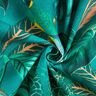 Tissu décoratif Toile Oiseaux du paradis – vert foncé,  thumbnail number 3