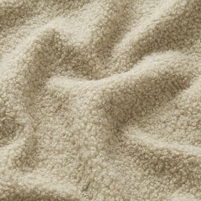 Tissu de revêtement Tissu peluche doux – gris brume, 