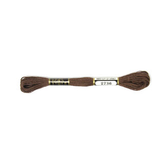 Fil à broder Metis 2736 | DMC 938 | Anchor 380, 