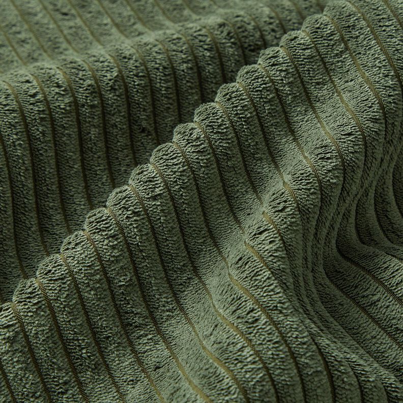 Tissu de revêtement velours côtelé doux – pin foncé,  image number 3