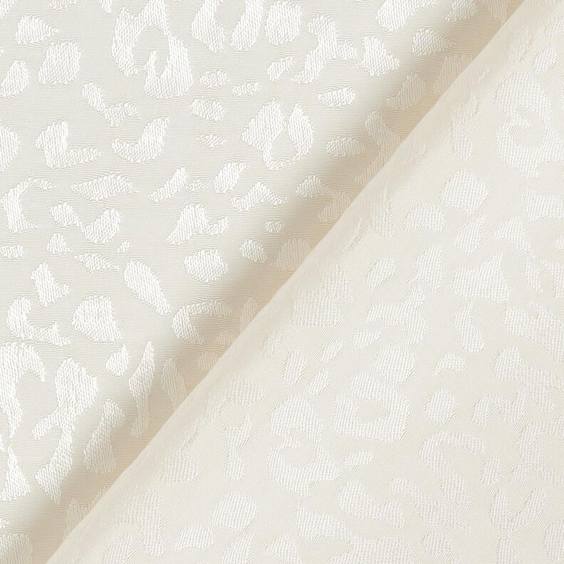 Tissu viscose Motif léopard – blanc,  image number 4