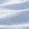 Seersucker Mélange coton à rayures – bleu clair/écru,  thumbnail number 2