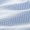 Seersucker Mélange coton à rayures – bleu clair/écru,  thumbnail number 2
