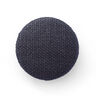 Bouton recouvert, Lin moyen – bleu nuit,  thumbnail number 1