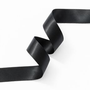 Ruban de satin [15 mm] – noir, 