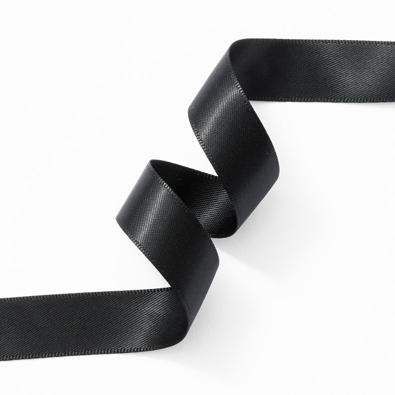 Ruban de satin [15 mm] – noir,  image number 3