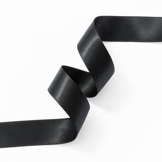 Ruban de satin [15 mm] – noir, 