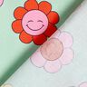 Coton enduit Fleurs joyeuses | Poppy Fabrics – menthe/jaune citron,  thumbnail number 5
