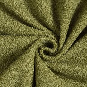 Tissu de revêtement Tissu peluche doux – olive, 