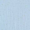 Tissu double gaze de coton taches dorées éparses – bleu clair/or,  thumbnail number 1