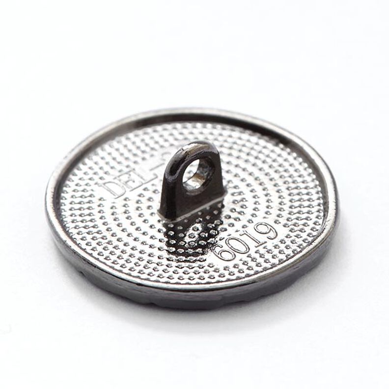Bouton métallique Météore – argent métallique,  image number 3