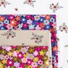 Jersey coton Fleurs colorées | Poppy Fabrics – bleu nuit,  thumbnail number 5