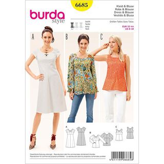 Robe / Blouse, Burda 6685, 