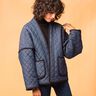 Tissu matelassé Jeans-Teddy | by Poppy – bleu jean,  thumbnail number 6